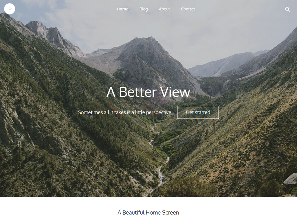 Perspective - responsive theme for Boombox CMS